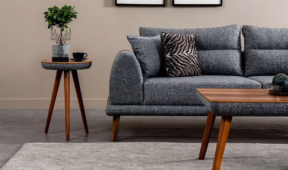 Deko Köşe Koltuk Takımı (Gri)