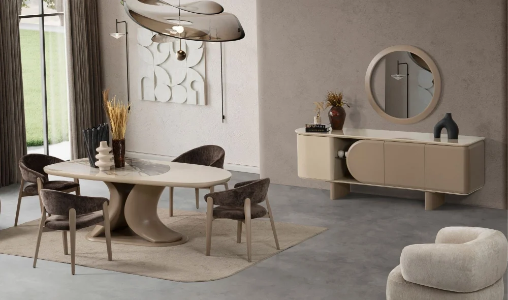 Aspendos Yemek Odası Takımı