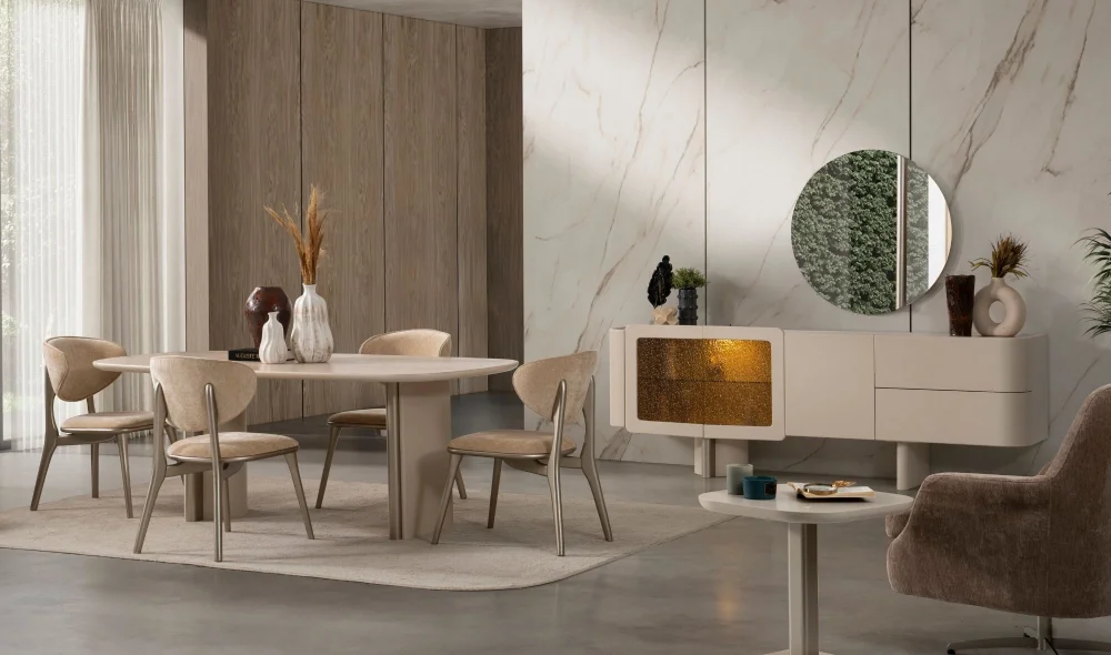 Pergamon Yemek Odası Takımı