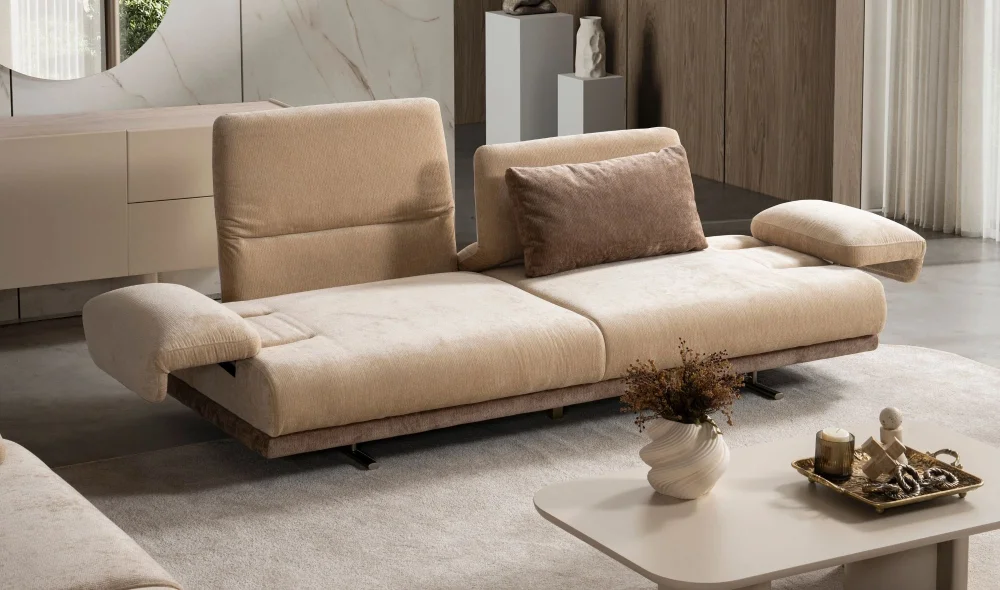 Pergamon Mekanizmalı 3lü Koltuk