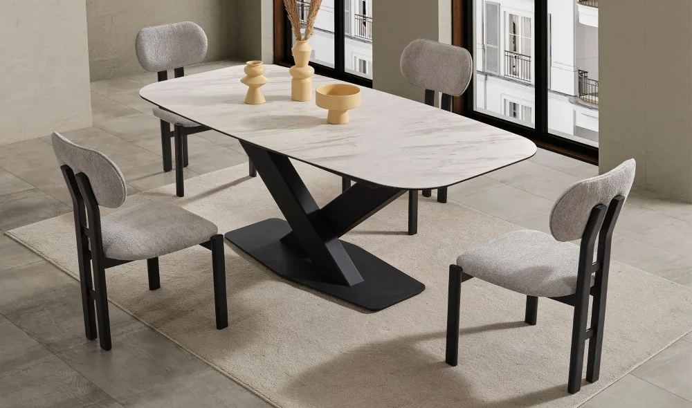 Slope Seramik Yemek Odası Takımı