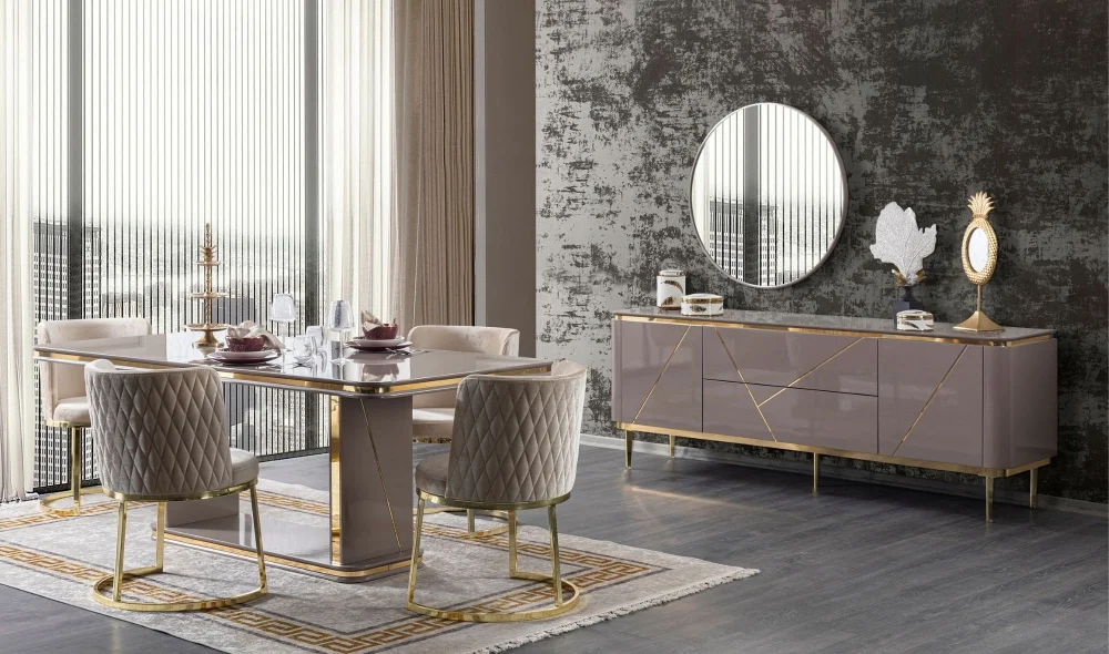 Rossi Yemek Masası Takımı