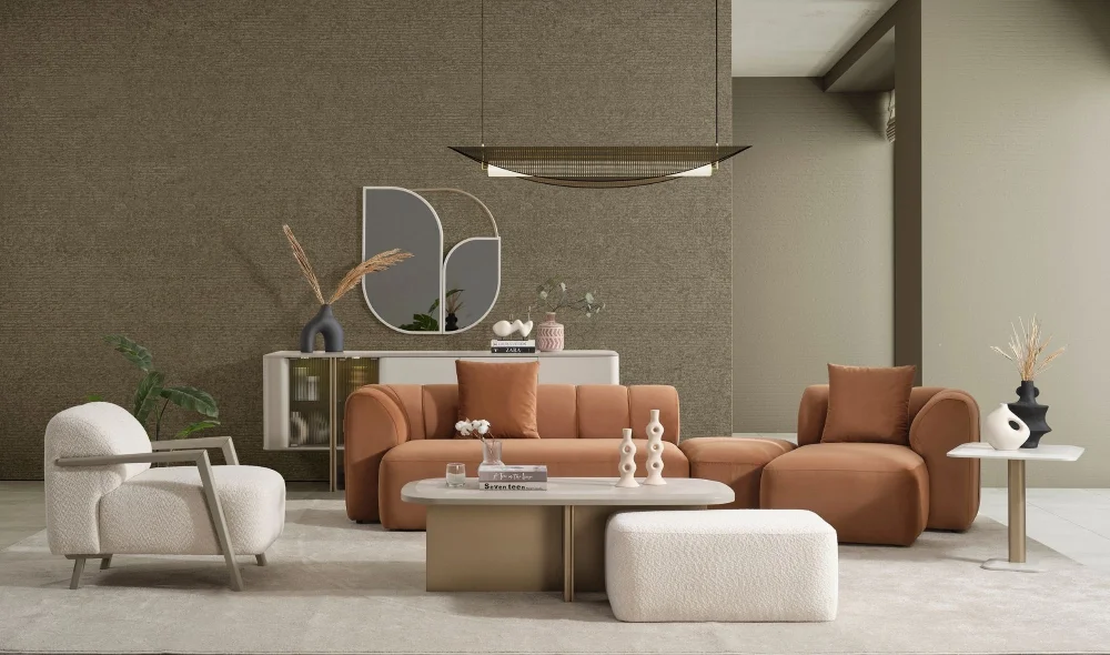 Harley Midi Dinlenmeli Köşe Koltuk Takımı