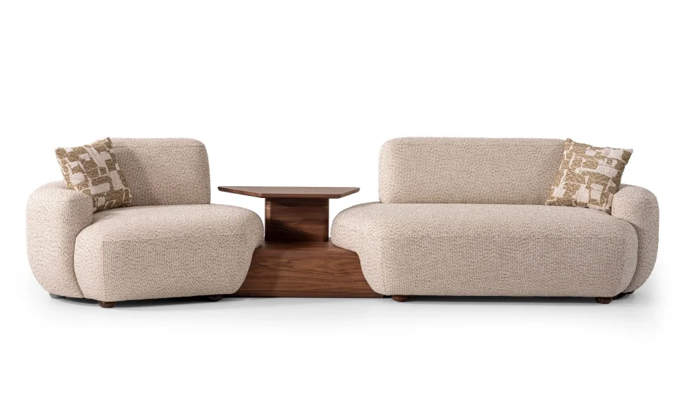 Lugano Sehpalı 3lü Koltuk