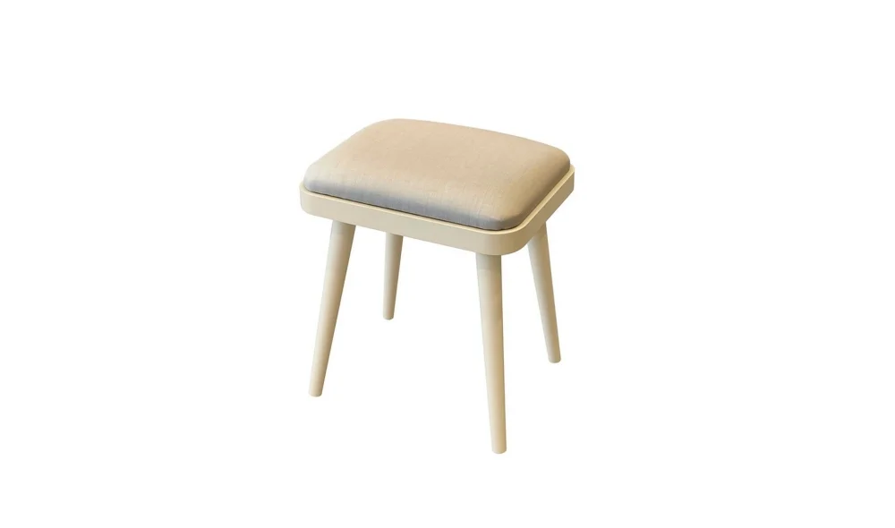 Rondo Mini Açılır Mutfak Masası Takımı - Sedef Krem Krem Renk