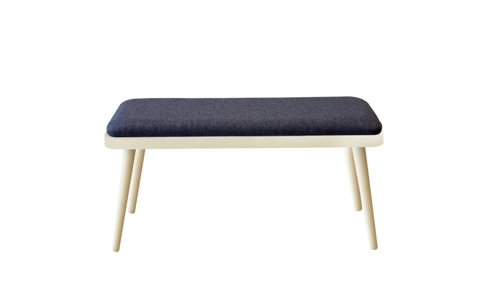 Rondo Mini Açılır Mutfak Masası Takımı - Sedef Krem Lacivert Renk