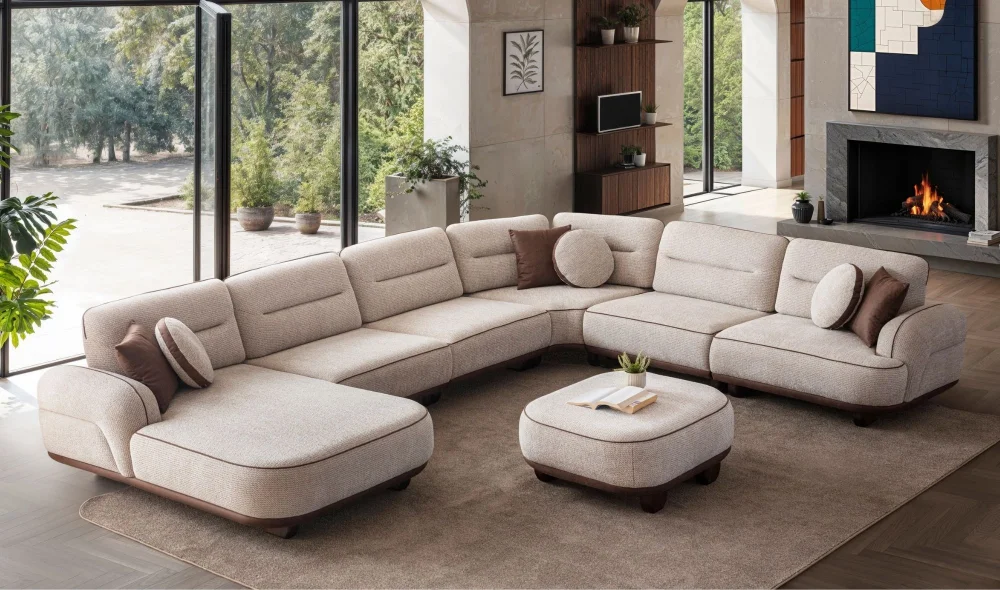 Nepal Köşe Koltuk Takımı