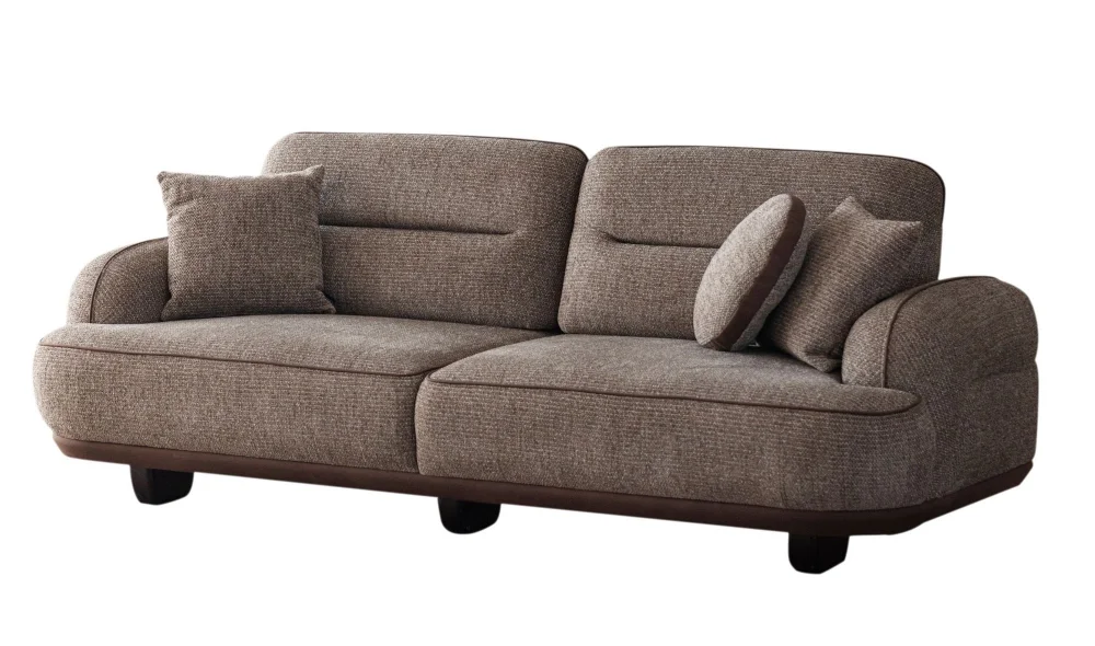 Nepal Kahve 3lü Koltuk