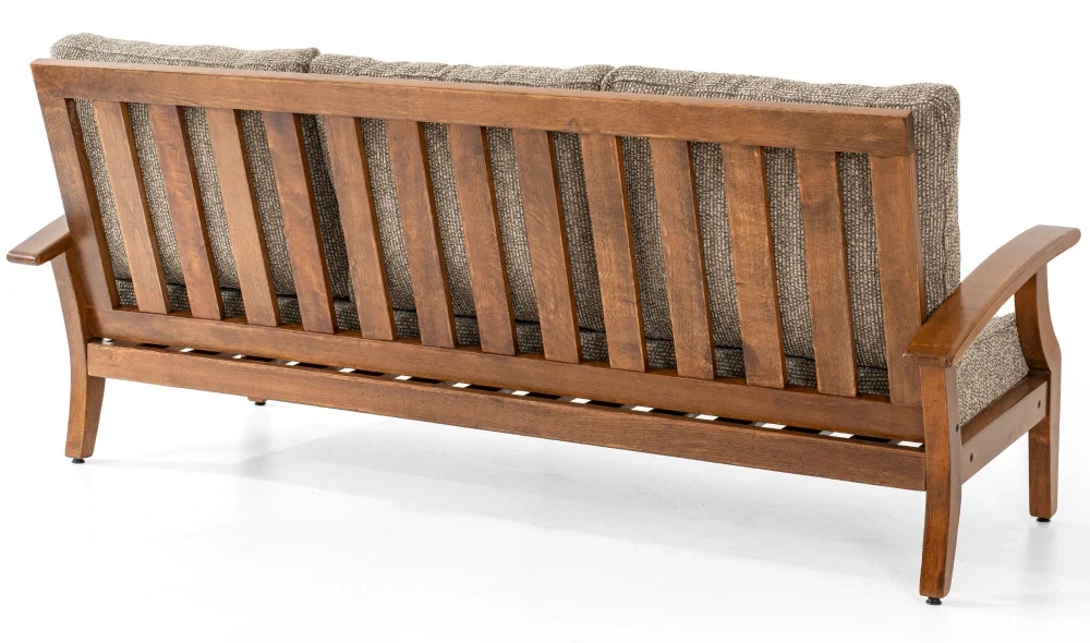 Teras Natura Bahçe ve Balkon 3lü Koltuk - Bej