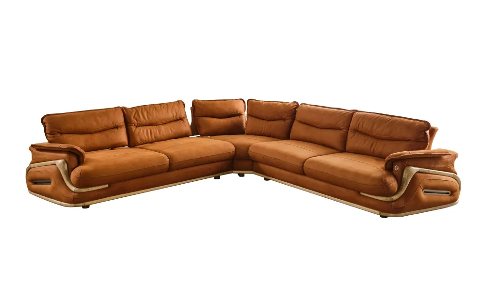 Axel Turuncu Köşe Koltuk Takımı