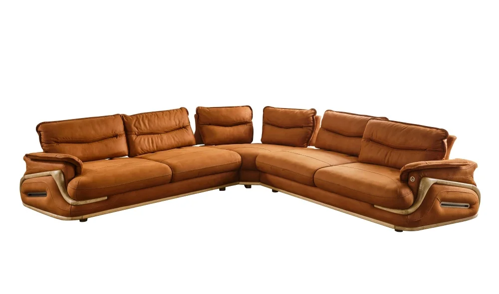 Axel Turuncu Köşe Koltuk Takımı