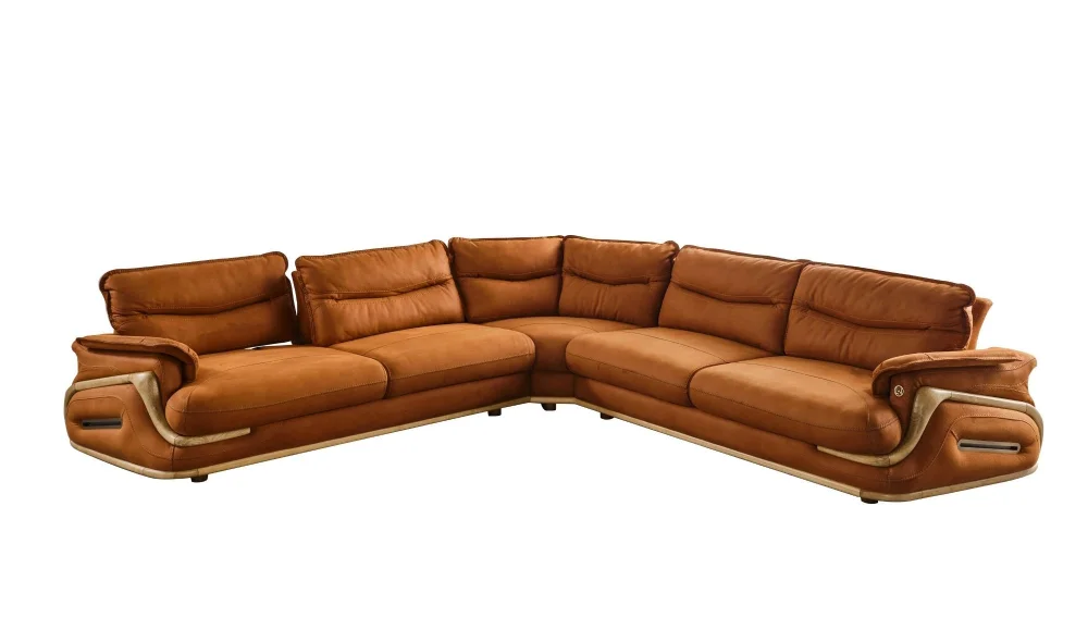 Axel Turuncu Köşe Koltuk Takımı