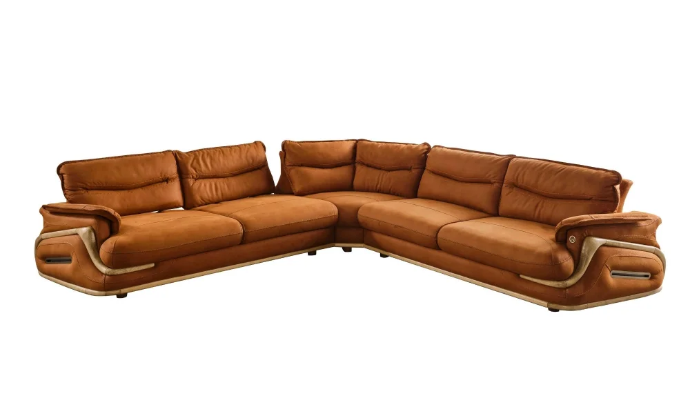 Axel Turuncu Köşe Koltuk Takımı