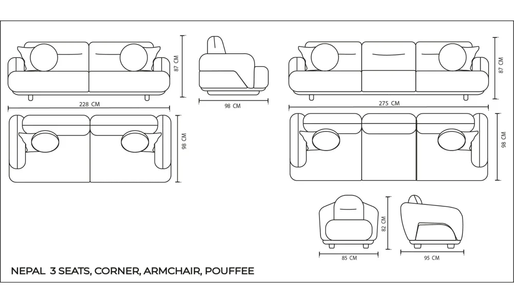 Nepal Koltuk Takımı