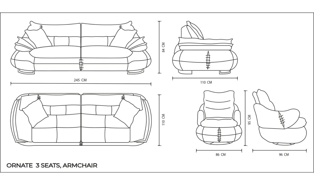 Ornate Koltuk Takımı