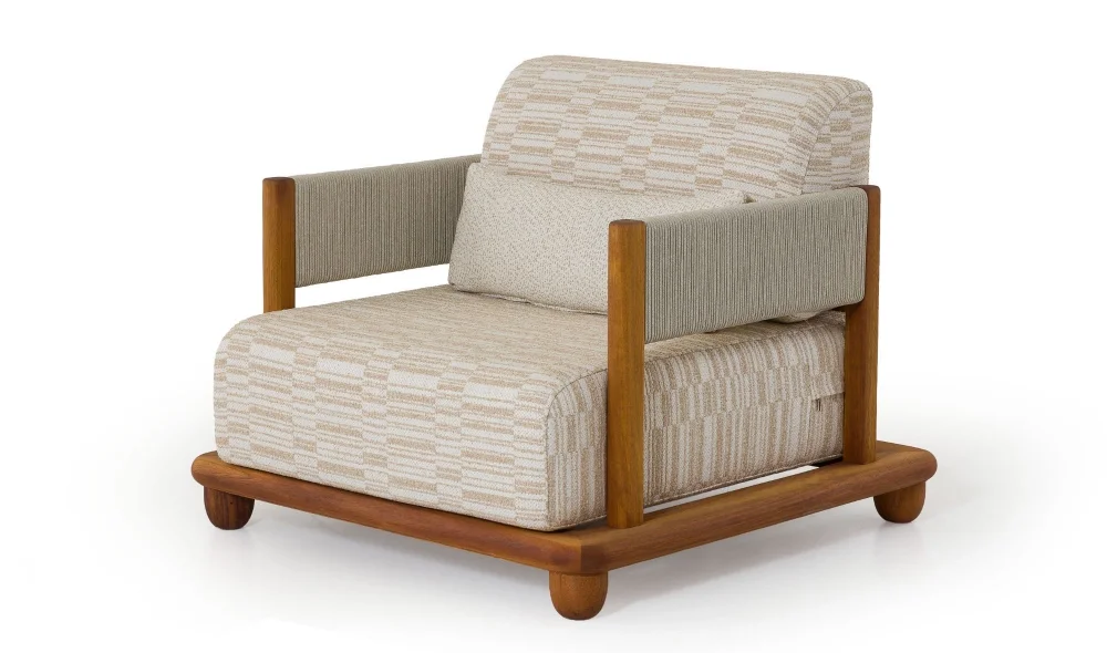 Nova Krem İroko Bahçe ve Balkon Takımı