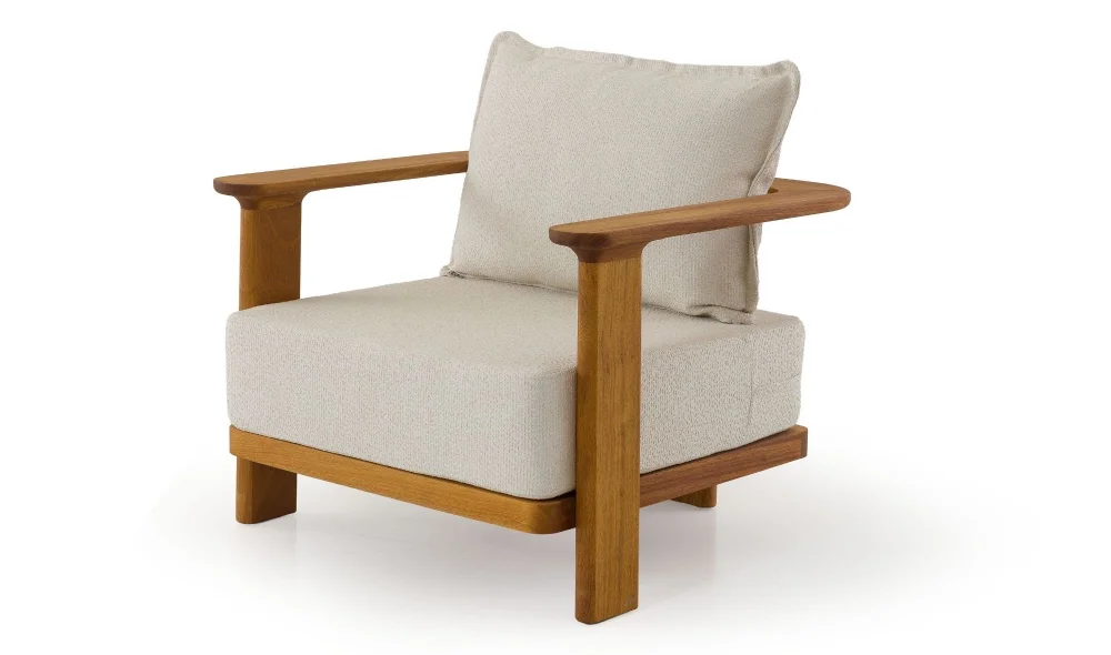 Leo 6 Kişilik İroko Bahçe ve Balkon Takımı