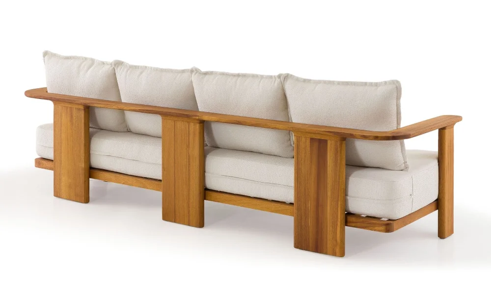 Leo 6 Kişilik İroko Bahçe ve Balkon Takımı