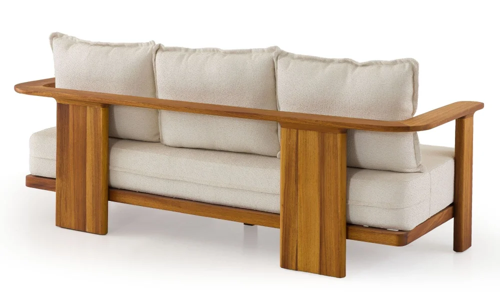 Leo 6 Kişilik İroko Bahçe ve Balkon Takımı