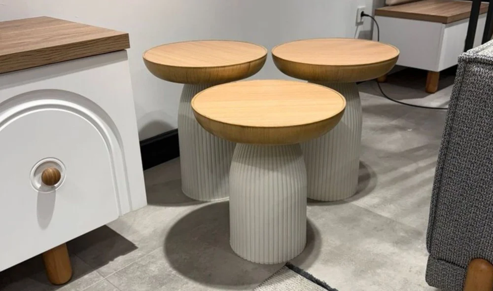 Üçlü Bohem Mantar Sehpa