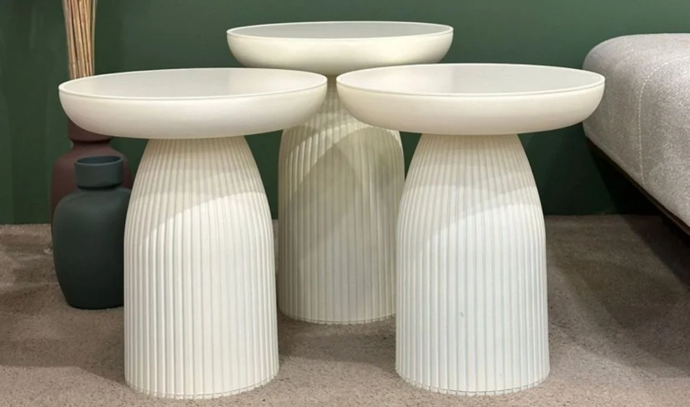 Üçlü Bohem Mantar Sehpa