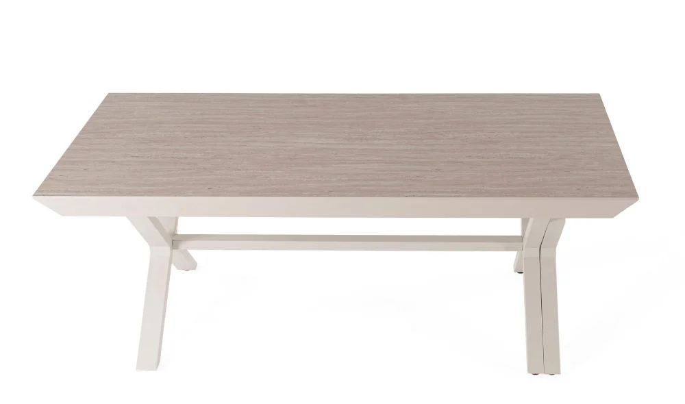 Real Traverten Yemek Masası