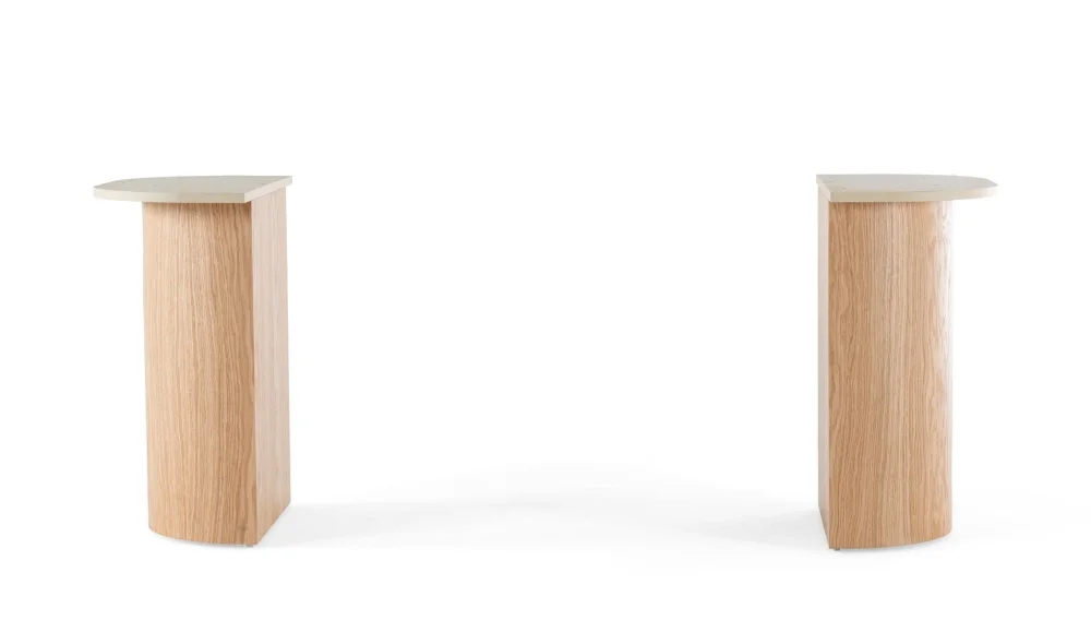 Valencia Meşe Üç Açılır Yemek Masası