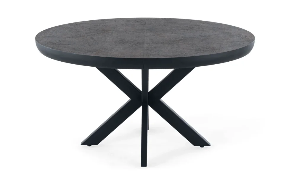 Valencia Koyu Taş Üç Açılır Yemek Masası