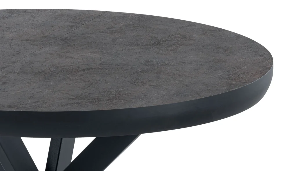 Valencia Koyu Taş Üç Açılır Yemek Masası