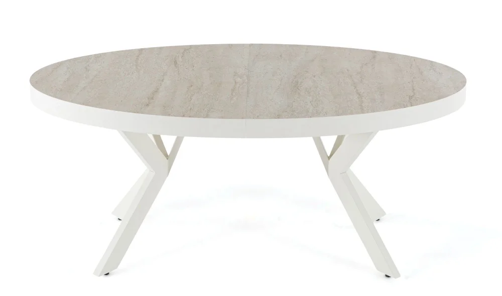 Ada Traverten Yemek Masası