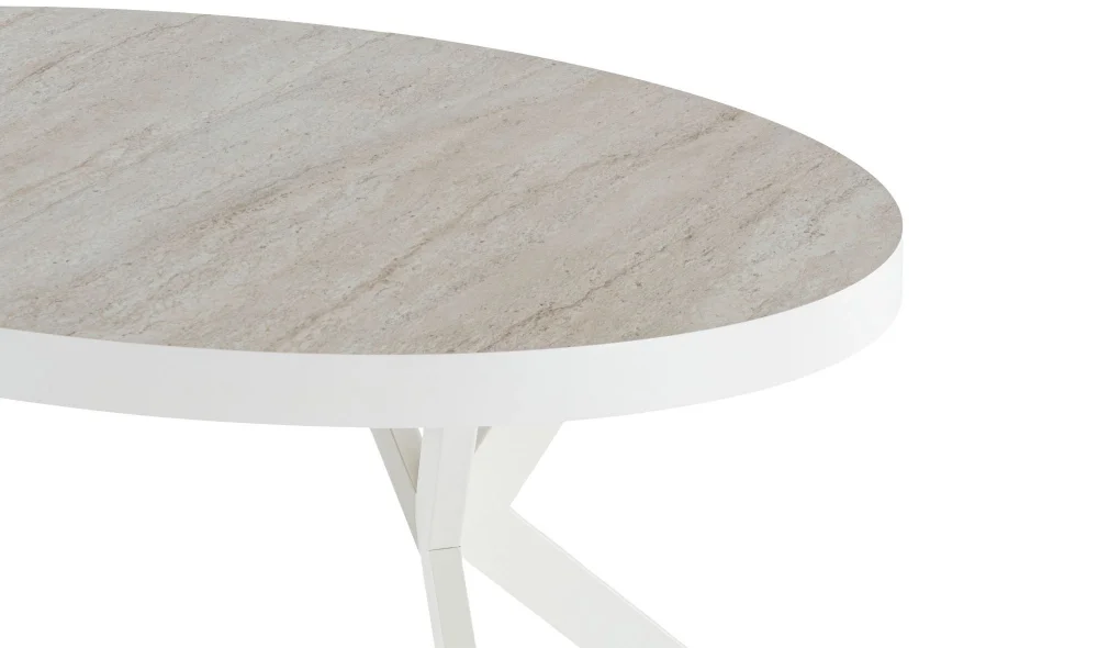 Ada Traverten Yemek Masası