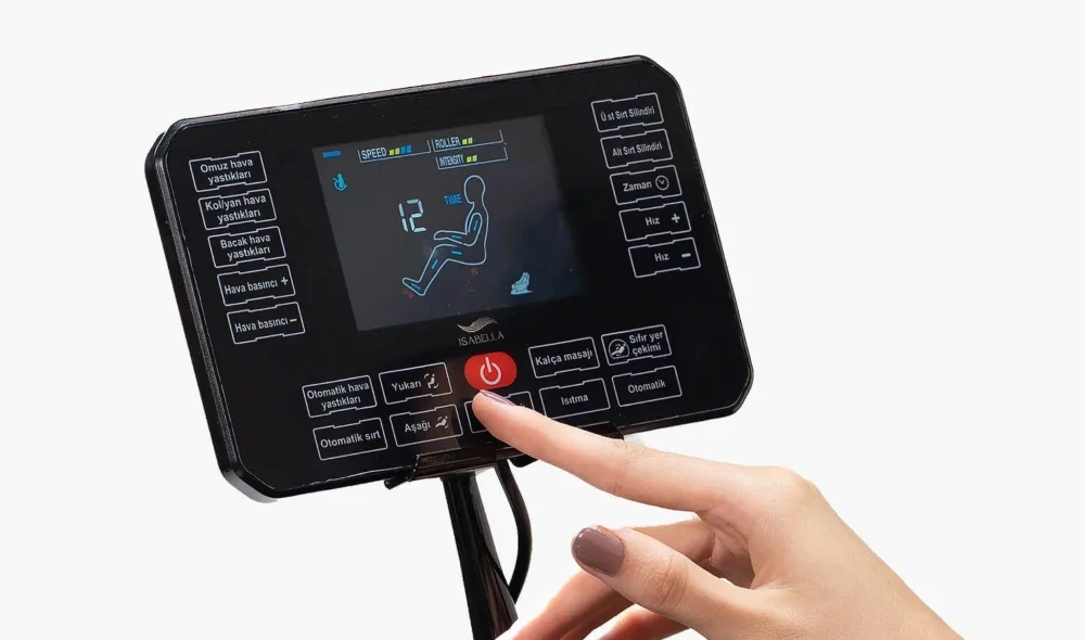 Loretto Siyah Masaj Koltuğu