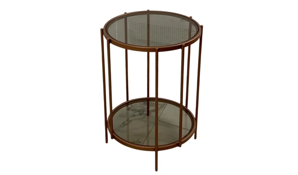 Arte Yan Sehpa - Cam Tablalı