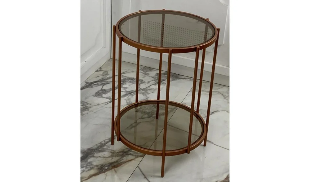 Arte Yan Sehpa - Cam Tablalı