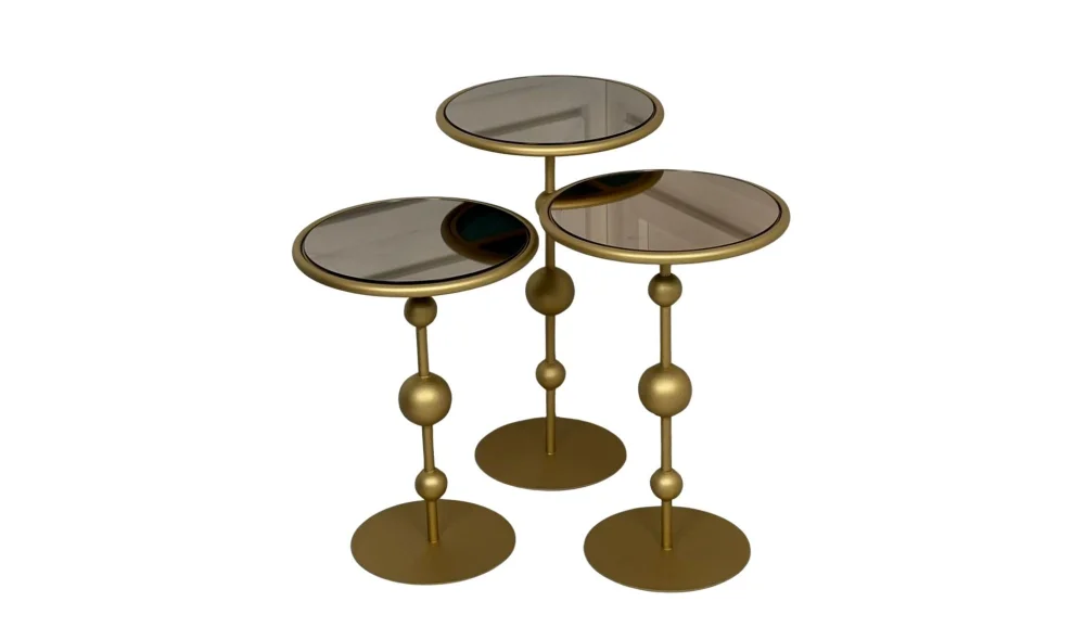 Art Üç Top Zigon Sehpa