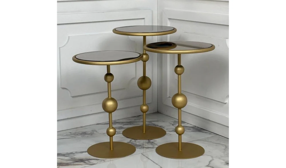 Art Üç Top Zigon Sehpa