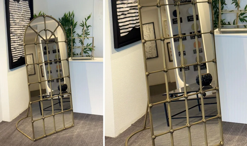 Art Eskitme Gold Boy Aynası