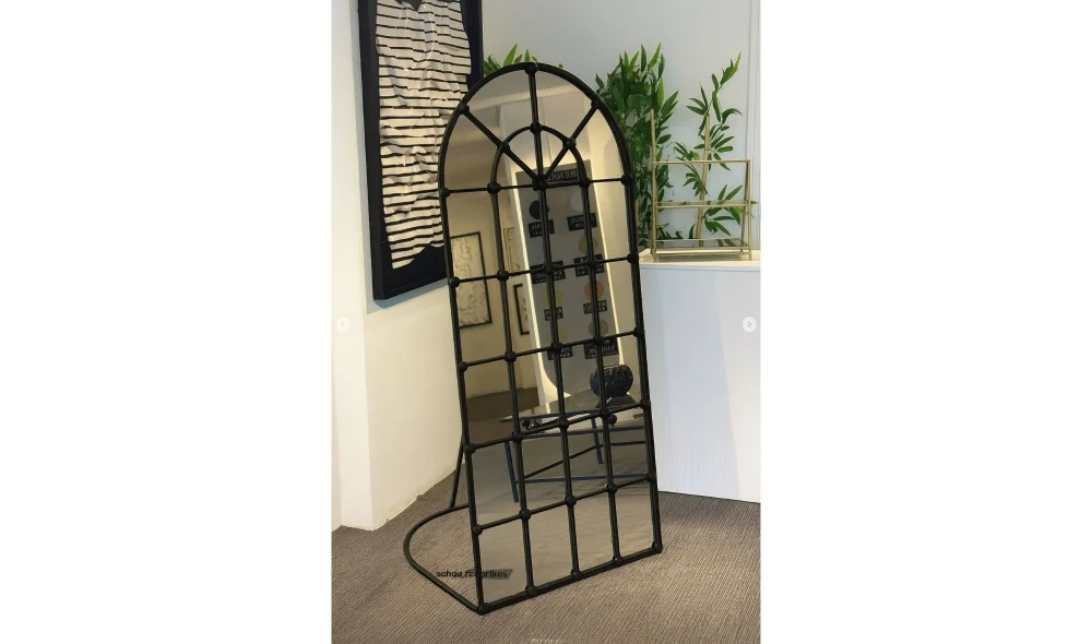 Art Siyah Boy Aynası