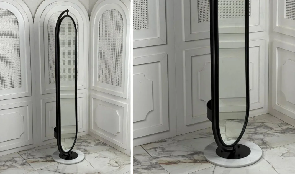 Grand Siyah Boy Aynası