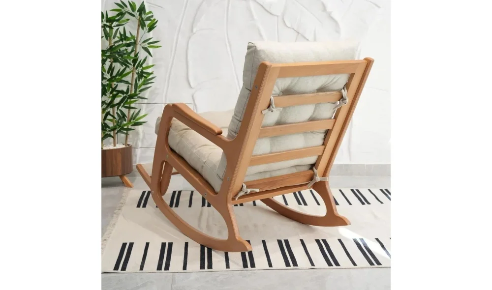 Kontes Naturel Sallanır Sandalye Dinlenme Koltuğu