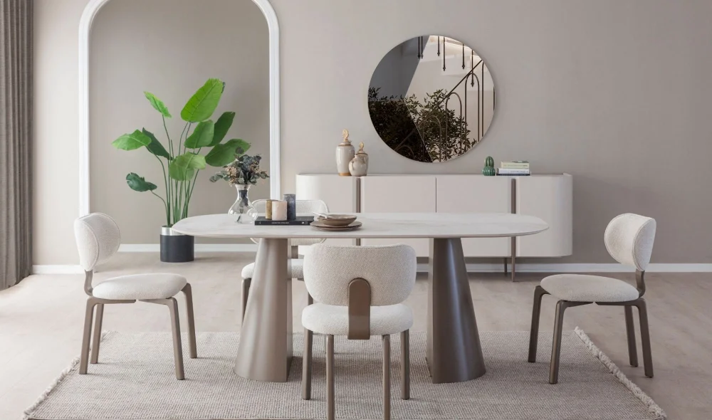 Milano Seramik Yemek Odası Takımı