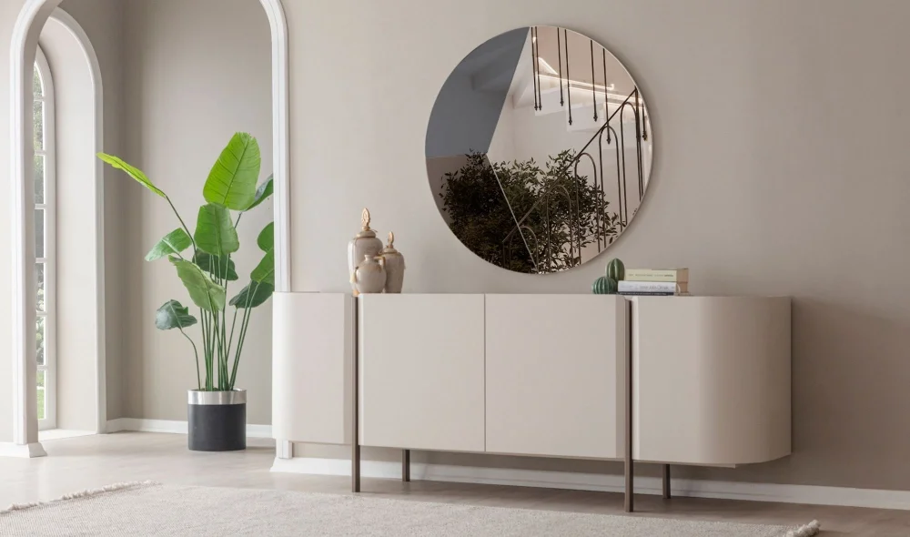 Milano Seramik Konsol ve Ayna