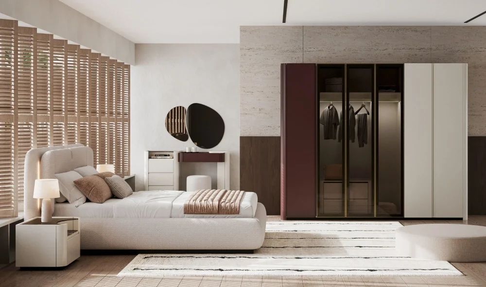 Velux 6 Kapaklı Gardrop