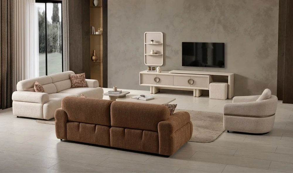 Linen Yemek Odası Takımı