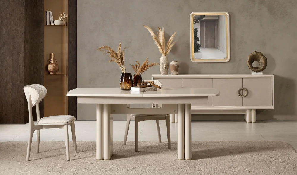 Linen Yemek Odası Takımı