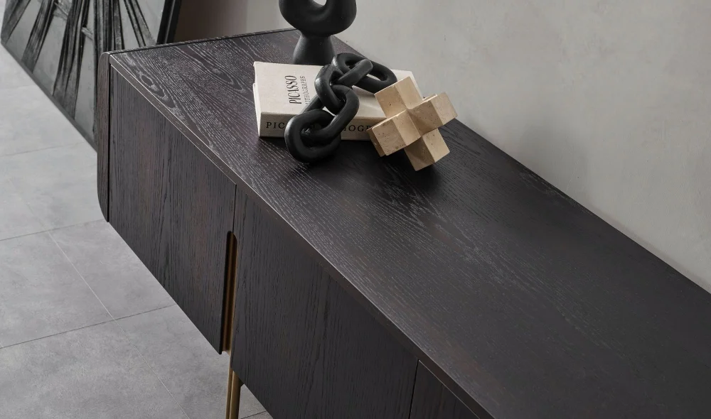 Monolit İsli Meşe Tv Sehpası