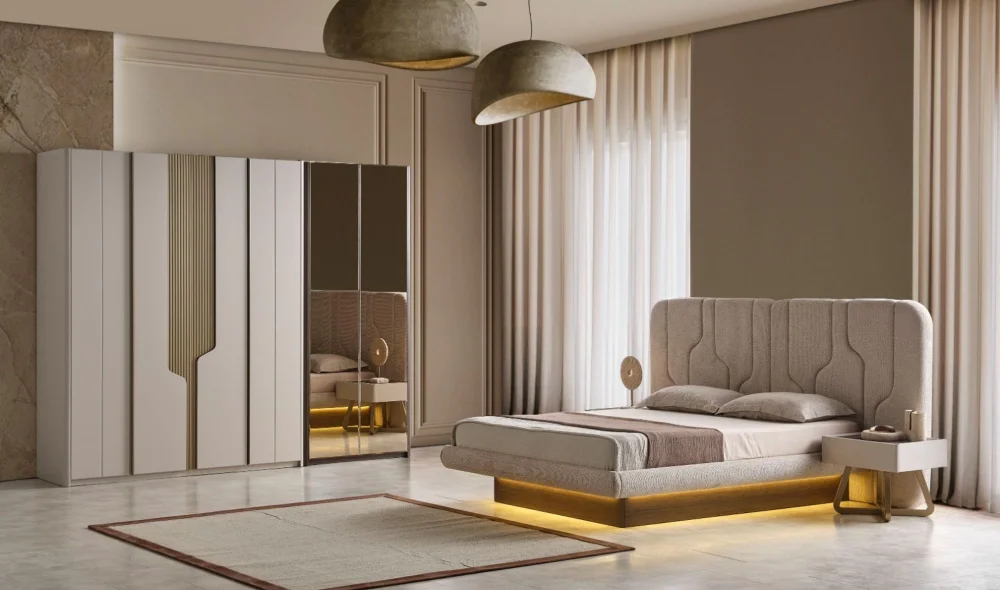 Ada Ceviz Yatak Odası Takımı