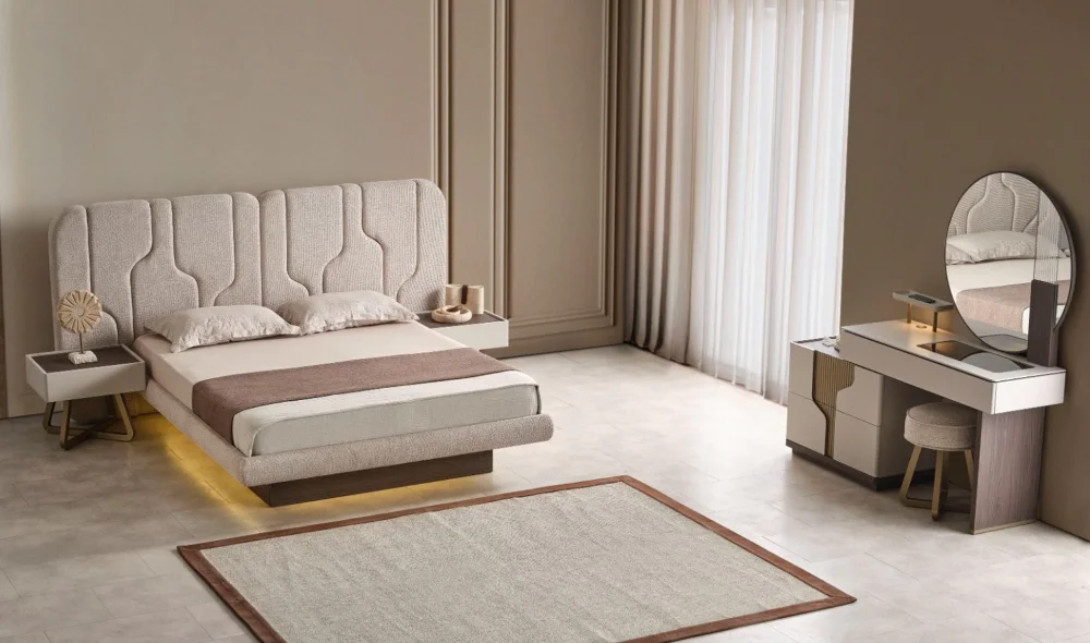 Ada Ceviz Yatak Odası Takımı