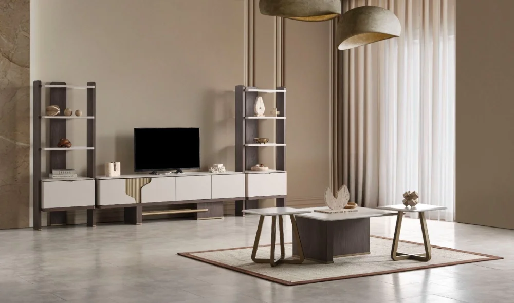 Ada Ceviz Yemek Odası Takımı