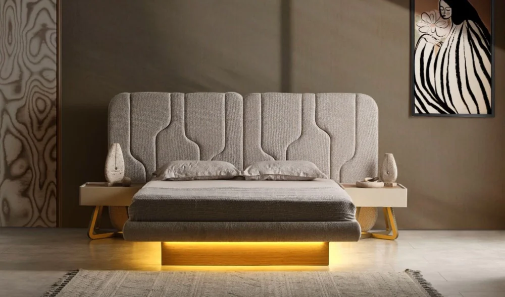 Ada Meşe Yatak Odası Takımı